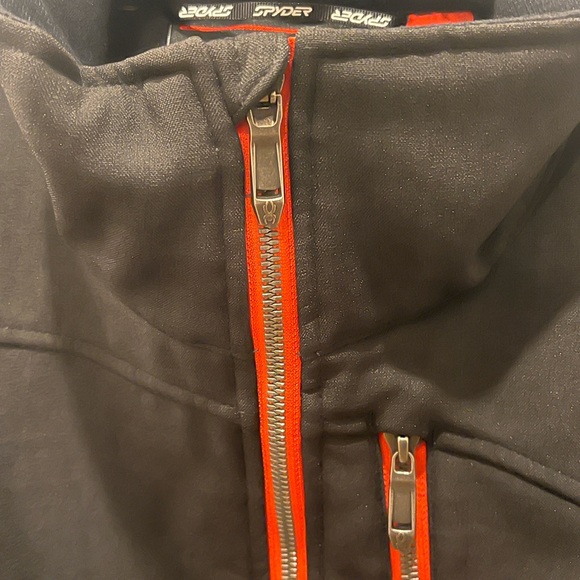 Spyder Black and red Mens size small zip up jacket - Picture 4 of 7
